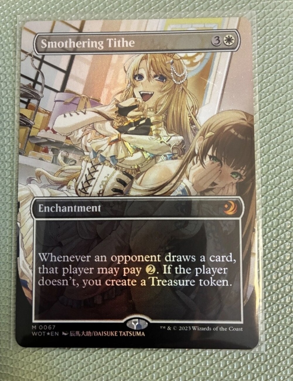 Smothering Tithe (Anime Borderless) -Foil Near Mint MTG